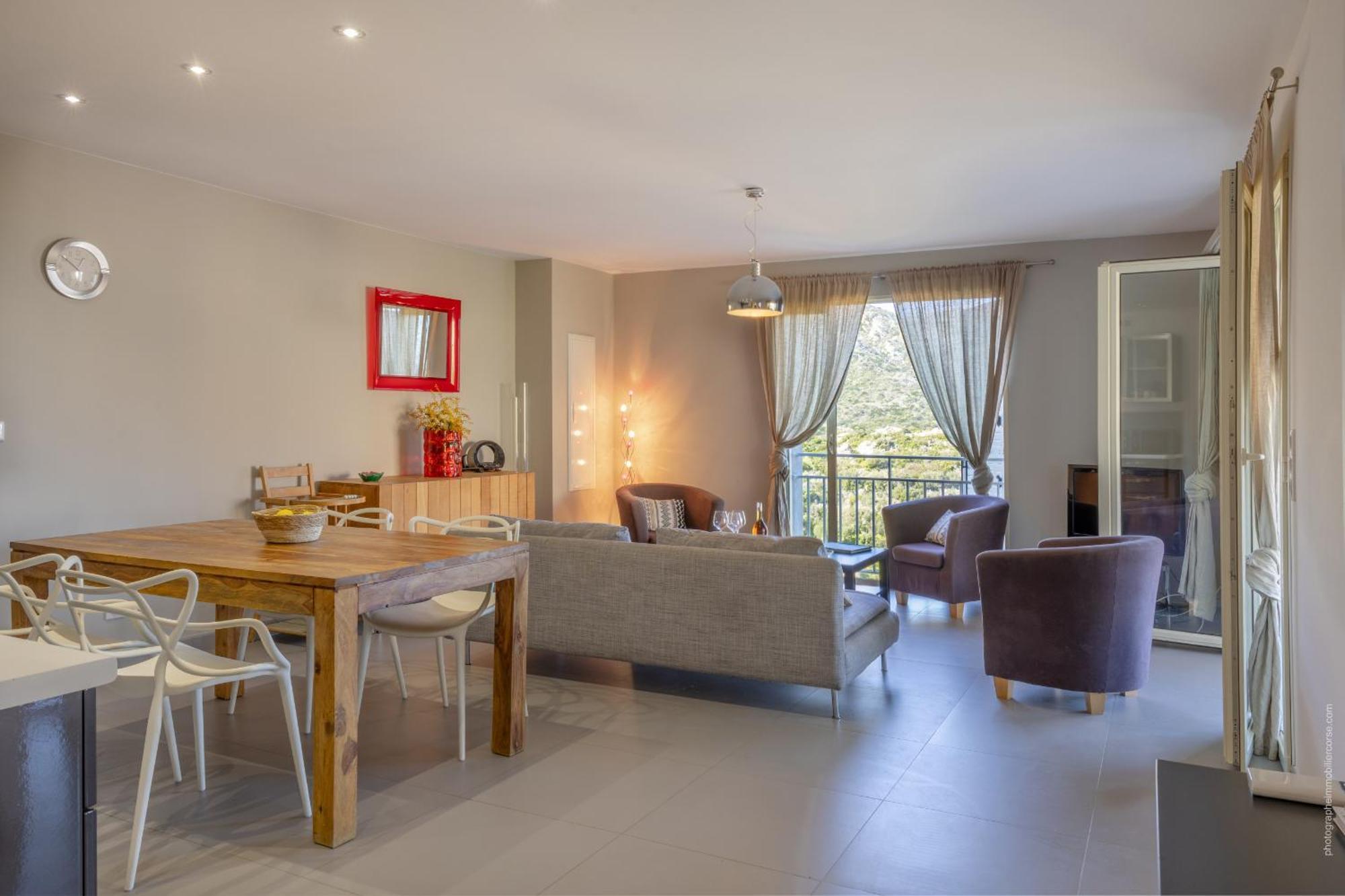 Appartement Vue Mer Fromontica Сен-Флоран Экстерьер фото