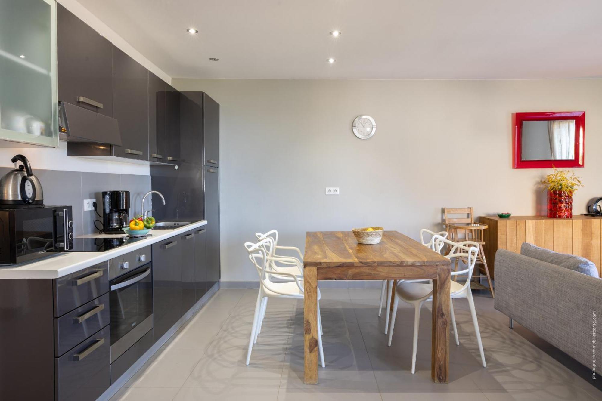 Appartement Vue Mer Fromontica Сен-Флоран Экстерьер фото